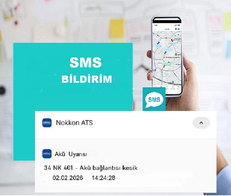 SMS ile bildirim Alma